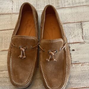 Tommy Bahama Tan Desert Suede Driving Loafers Men’s 8.5